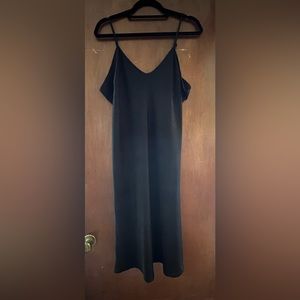 Black Slip Dress Size large